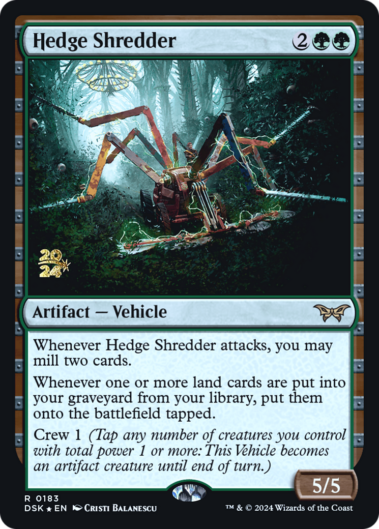 Hedge Shredder - Prerelease Promo [PDSK-183s]