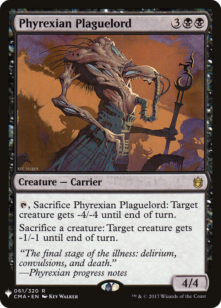 Phyrexian Plaguelord [PLST-CMA-61]