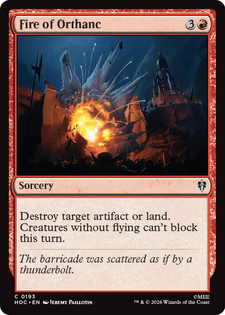 Fire of Orthanc [HOC-193]