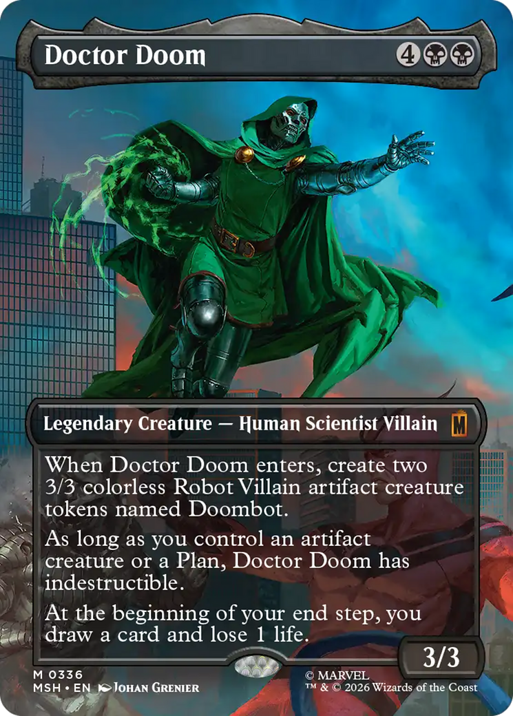 Doctor Doom - Borderless [MSH-336]