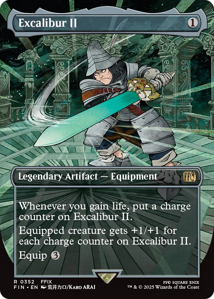 Excalibur II - Borderless - Full Art [FIN-352]