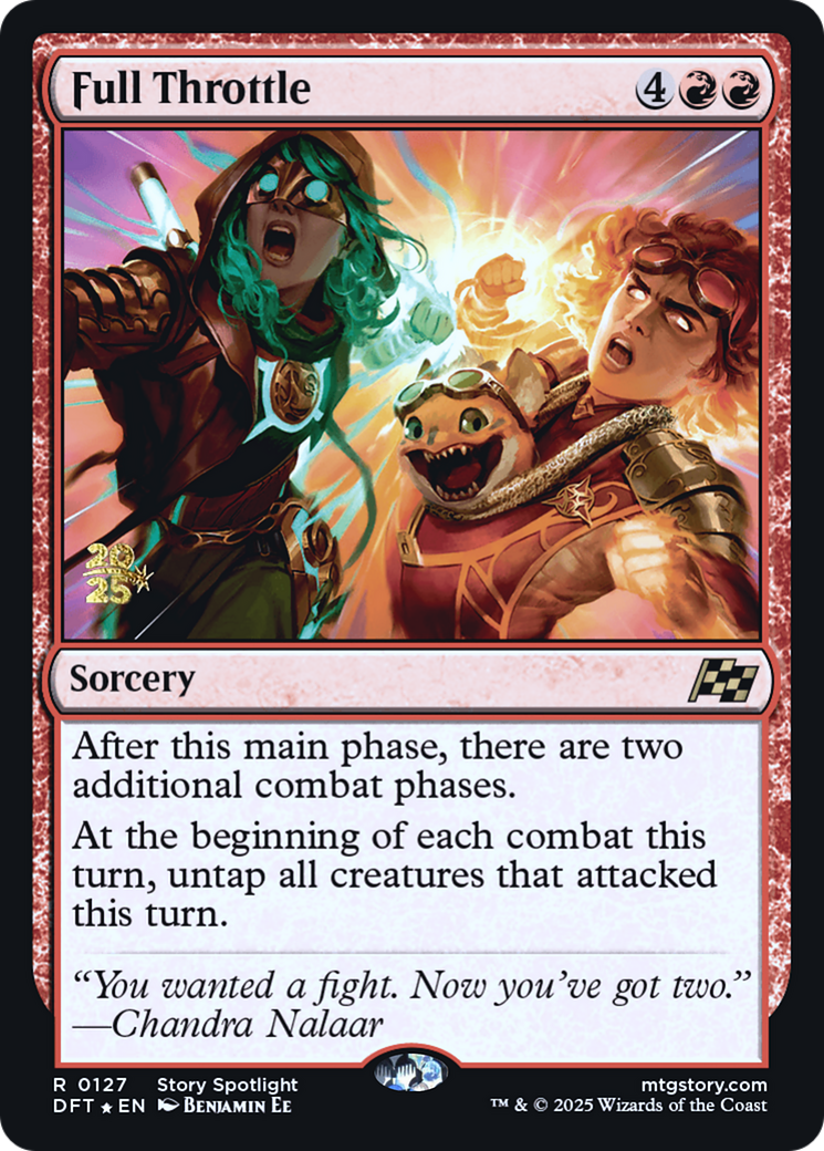 Full Throttle - Prerelease Promo [PDFT-127s]