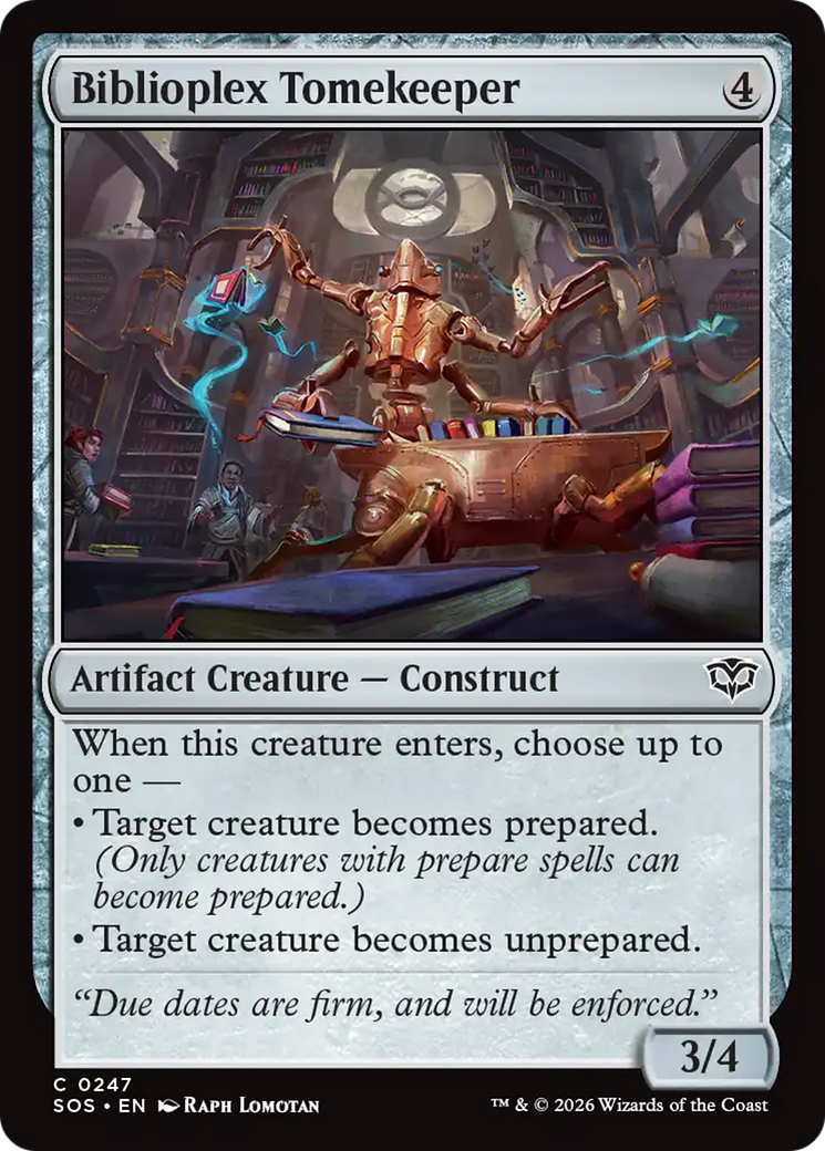 Biblioplex Tomekeeper [SOS-247]