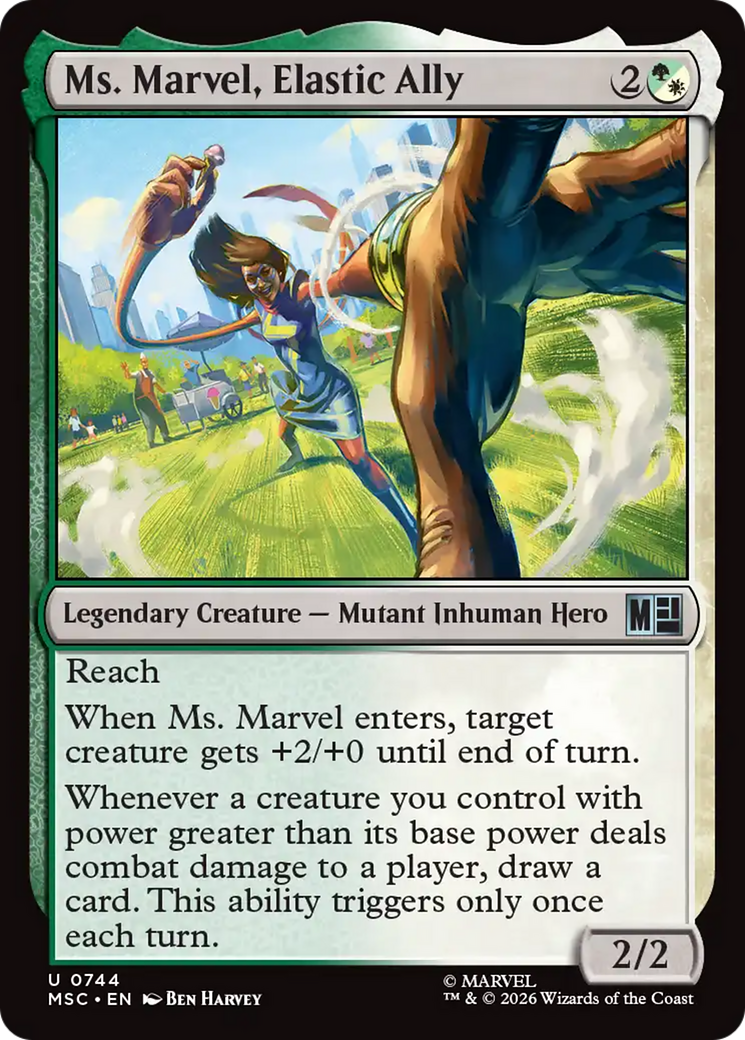 Ms. Marvel, Elastic Ally [MSC-744]