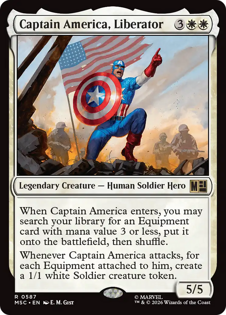Captain America, Liberator [MSC-587]