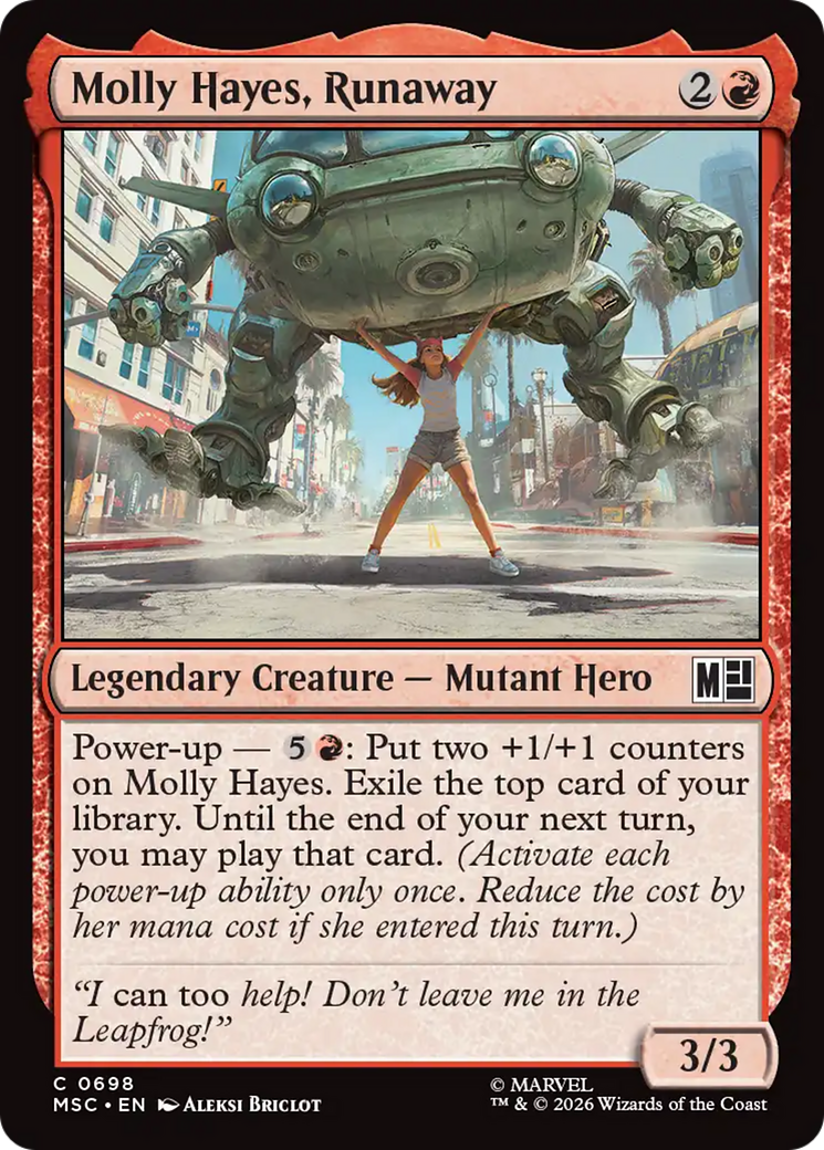 Molly Hayes, Runaway [MSC-698]