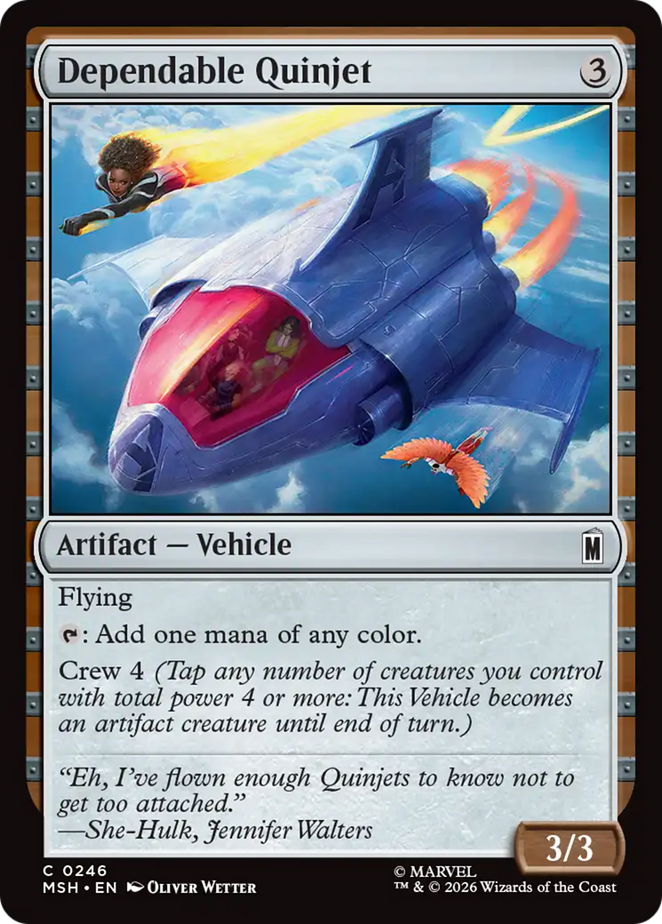 Dependable Quinjet [MSH-246]