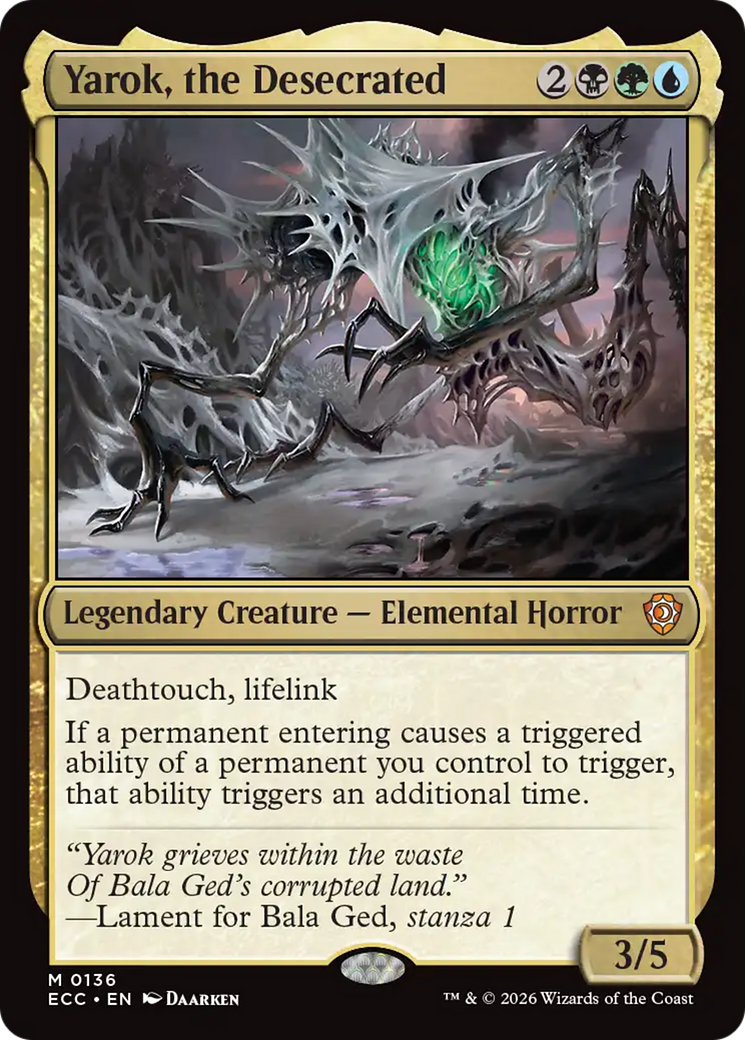 Yarok, the Desecrated [ECC-136]