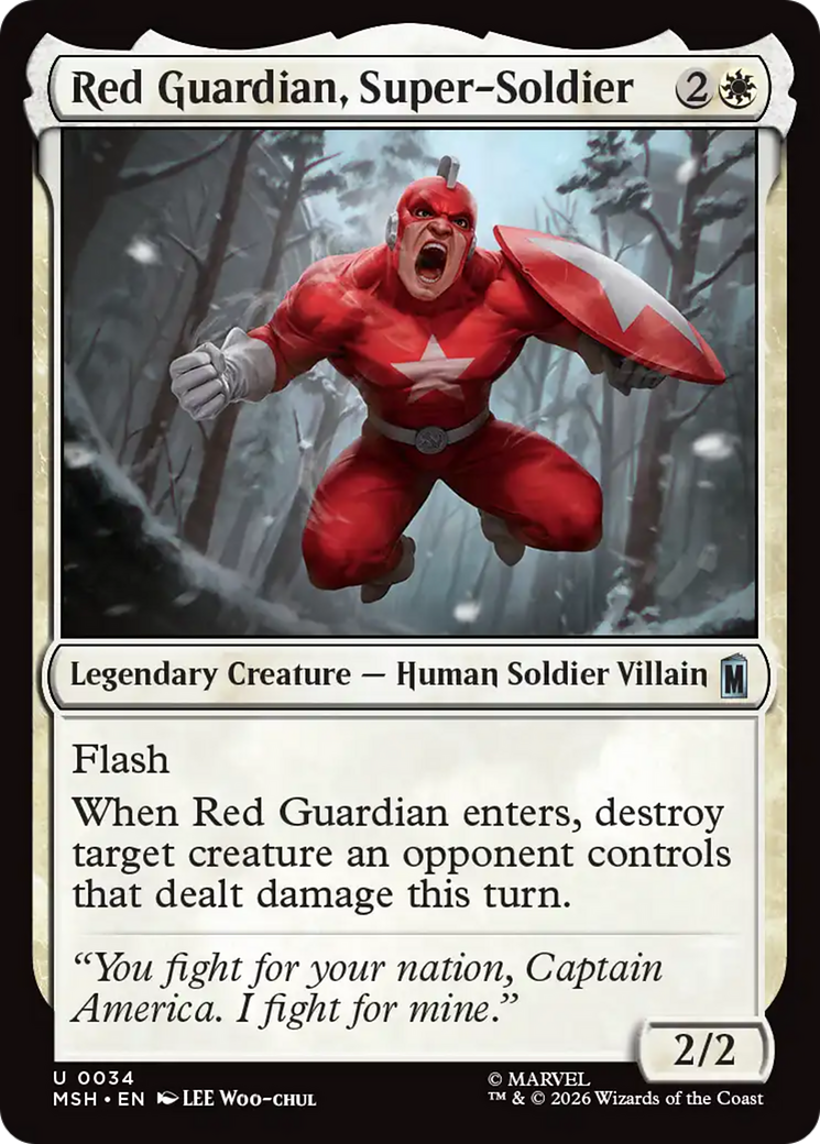 Red Guardian, Super-Soldier [MSH-34]