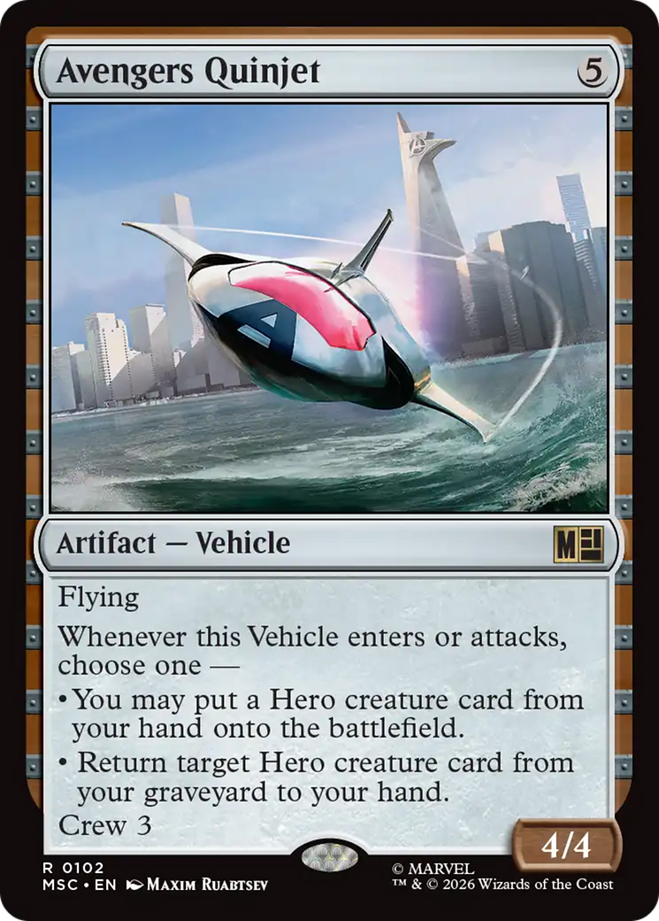 Avengers Quinjet [MSC-102]