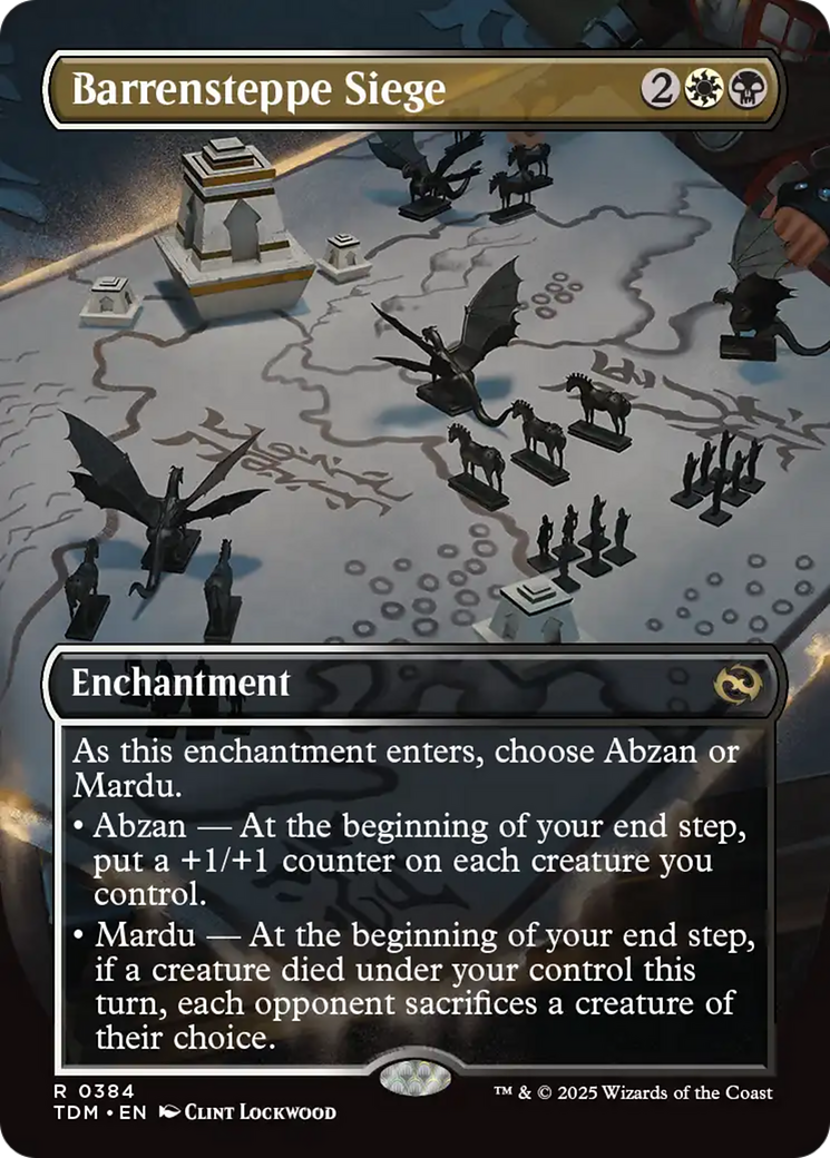 Barrensteppe Siege - Borderless - Full Art [TDM-384]