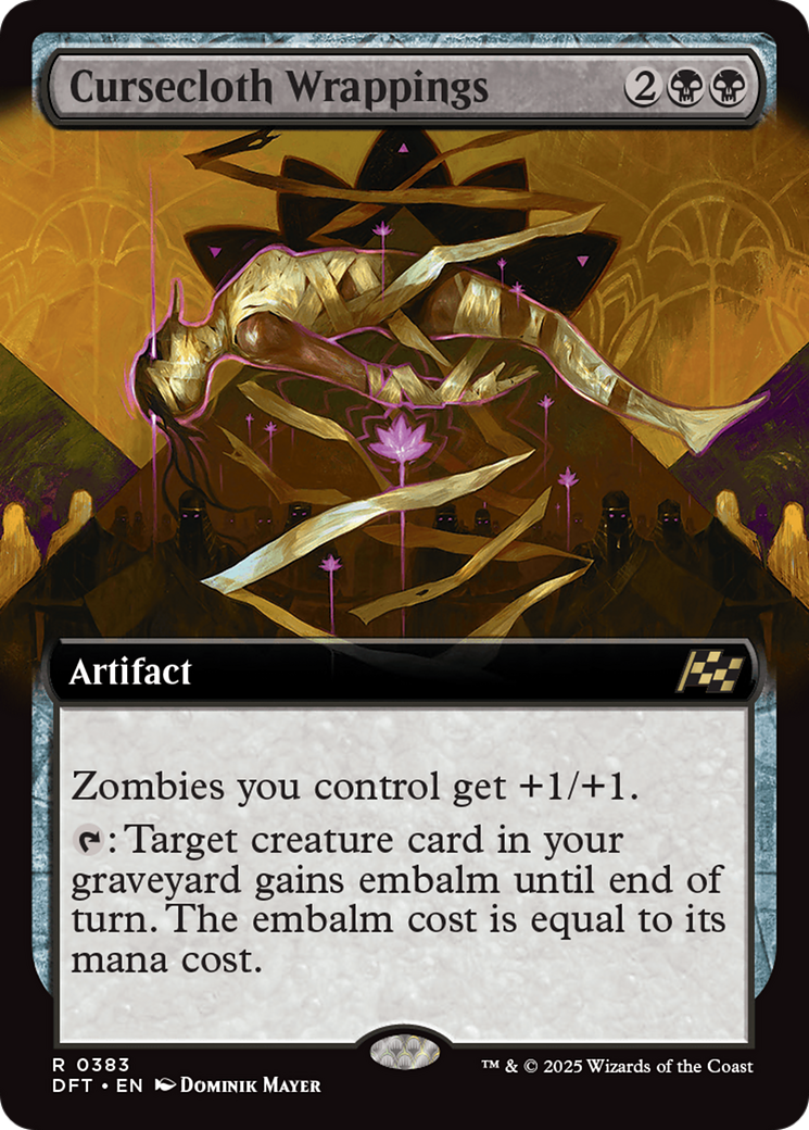 Cursecloth Wrappings - Extended Art [DFT-383]