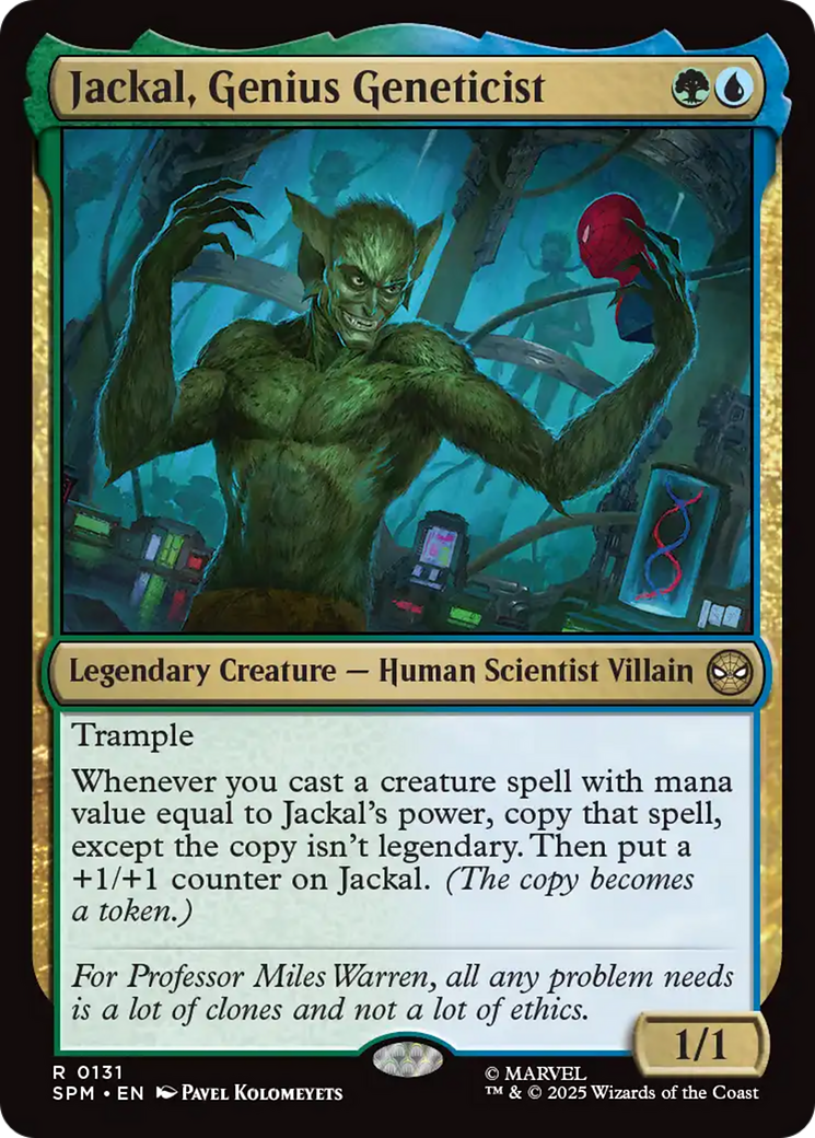 Jackal, Genius Geneticist [SPM-131]