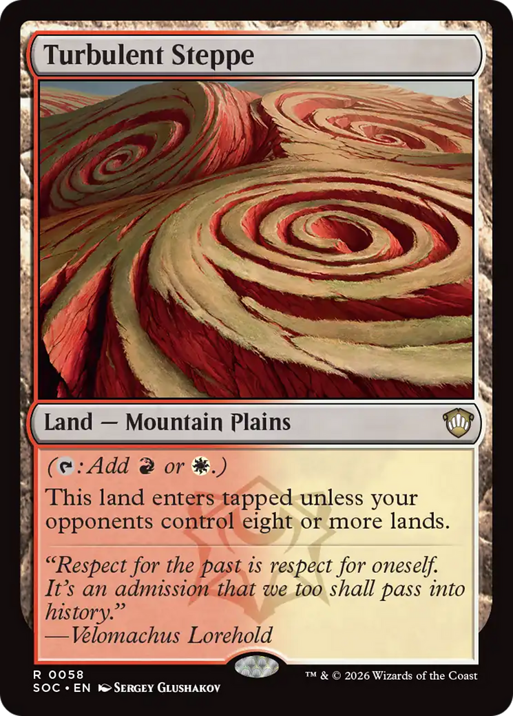 Turbulent Steppe [SOC-58]