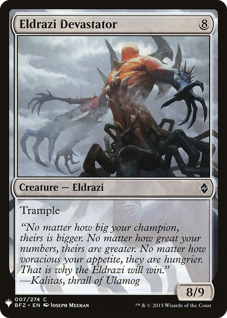 Eldrazi Devastator [PLST-BFZ-7]