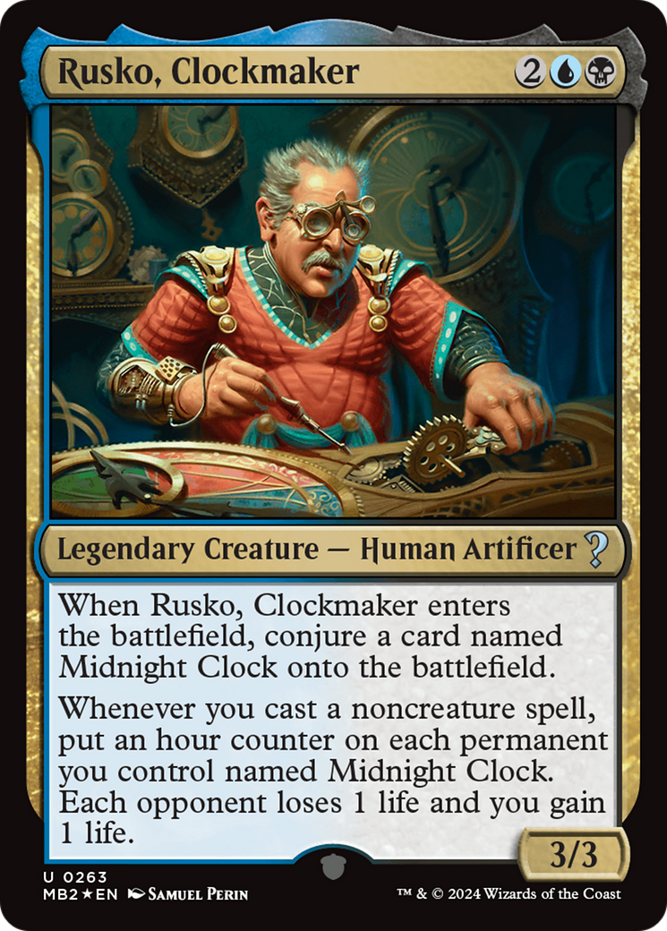 Rusko, Clockmaker [MB2-263]