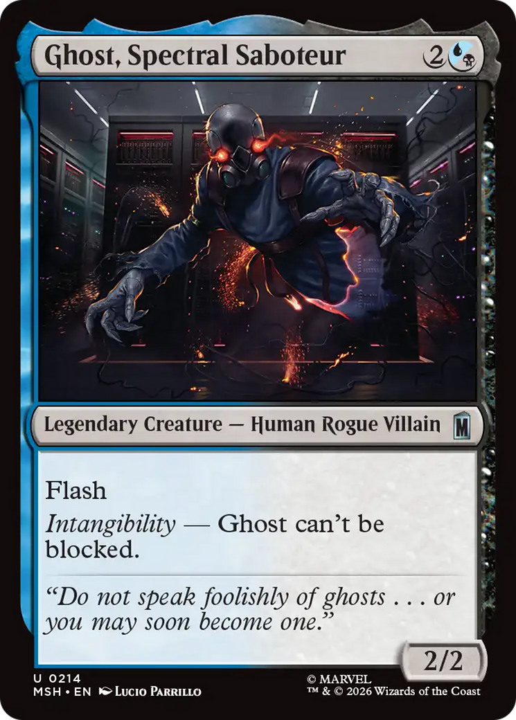 Ghost, Spectral Saboteur [MSH-214]