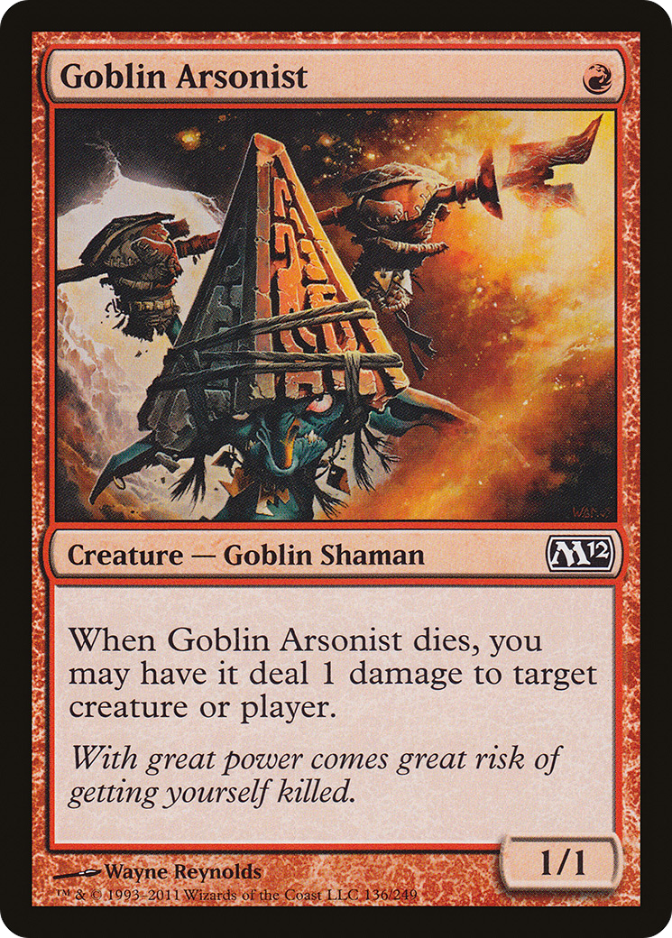 Goblin Arsonist [M12-136]