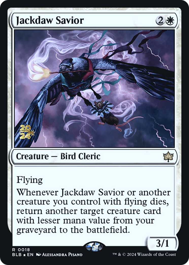 Jackdaw Savior - Prerelease Promo [PBLB-18s]