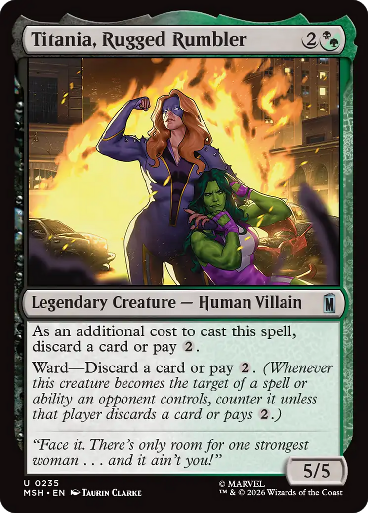 Titania, Rugged Rumbler [MSH-235]