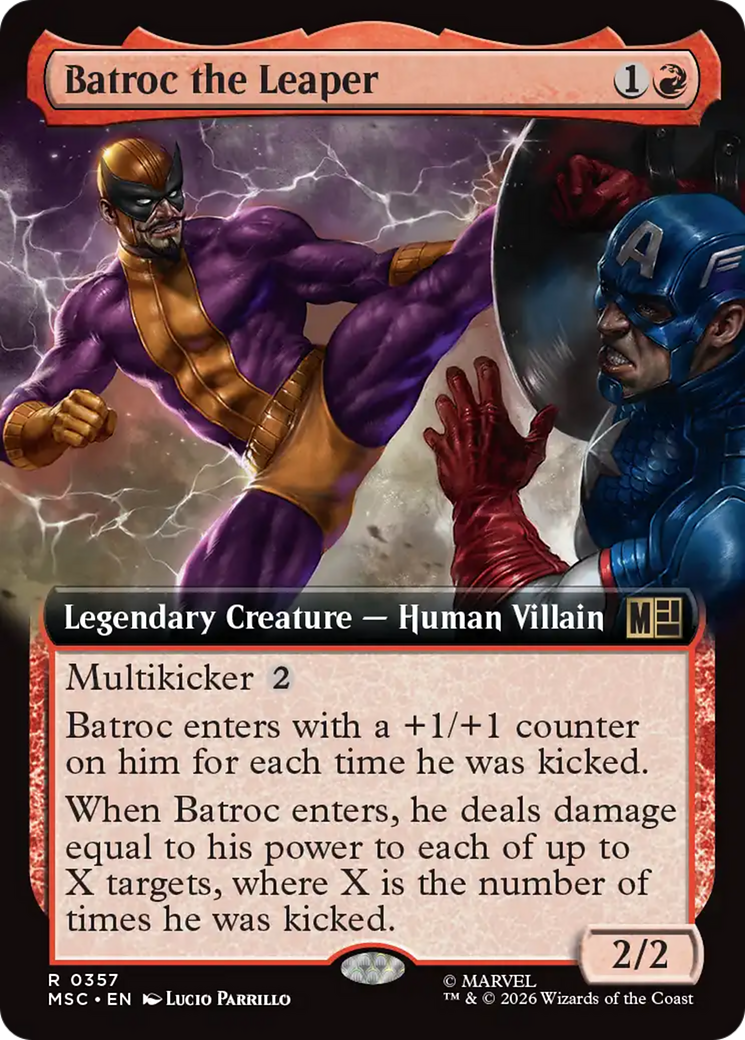 Batroc the Leaper - Extended Art [MSC-357]