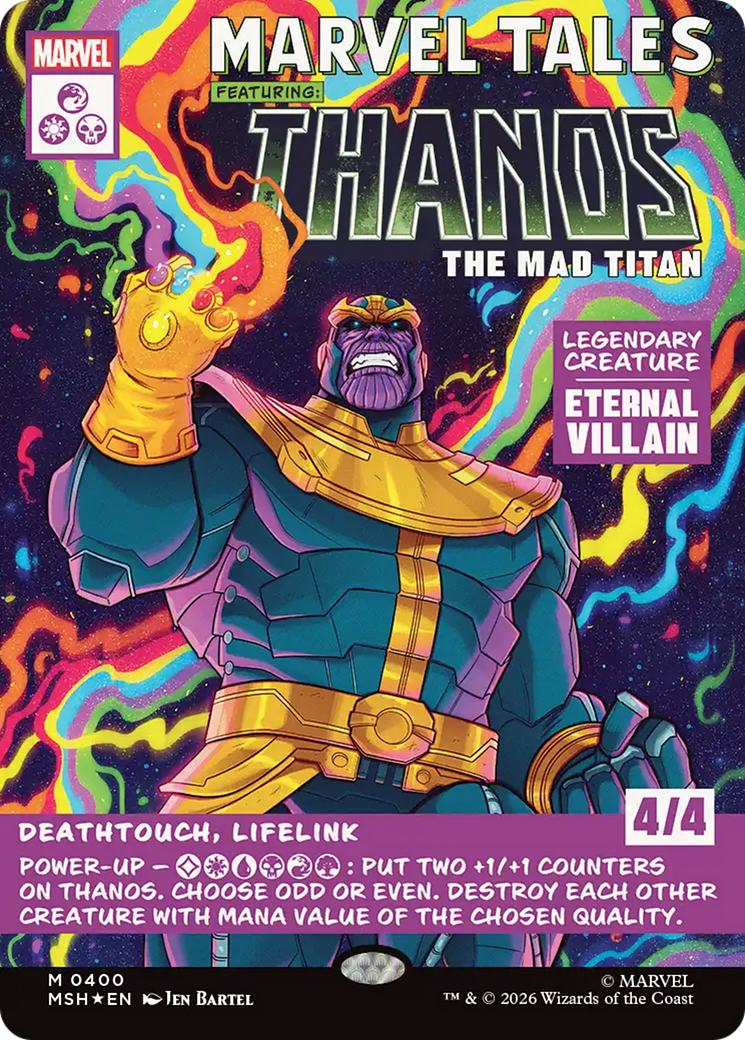 Thanos, the Mad Titan - Borderless [MSH-400]