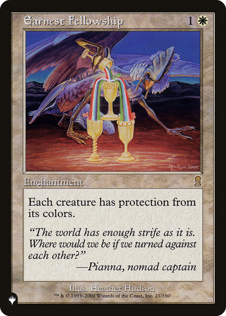 Earnest Fellowship [PLST-ODY-21]