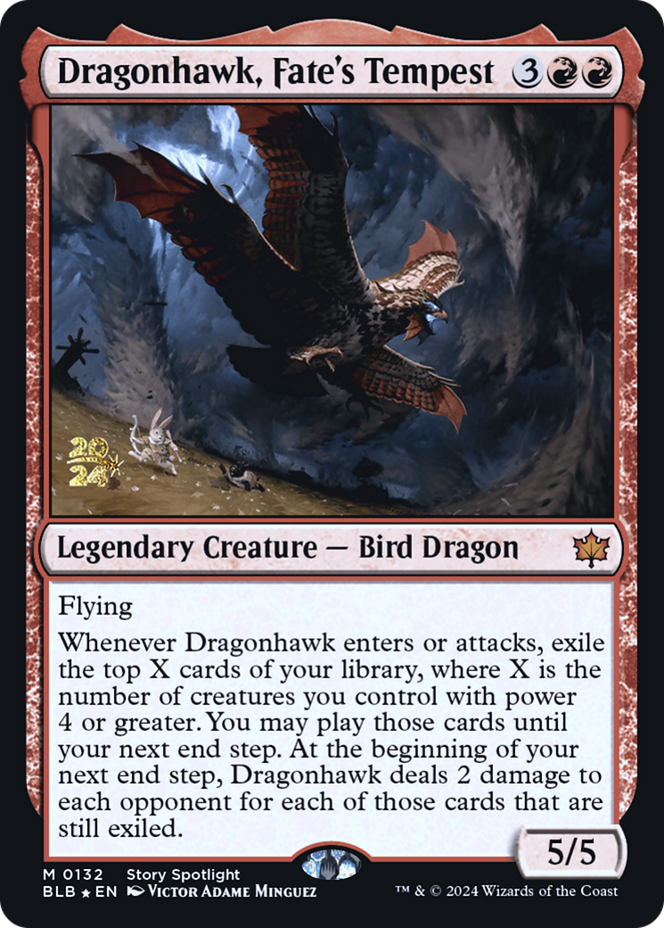 Dragonhawk, Fate's Tempest - Prerelease Promo [PBLB-132s]