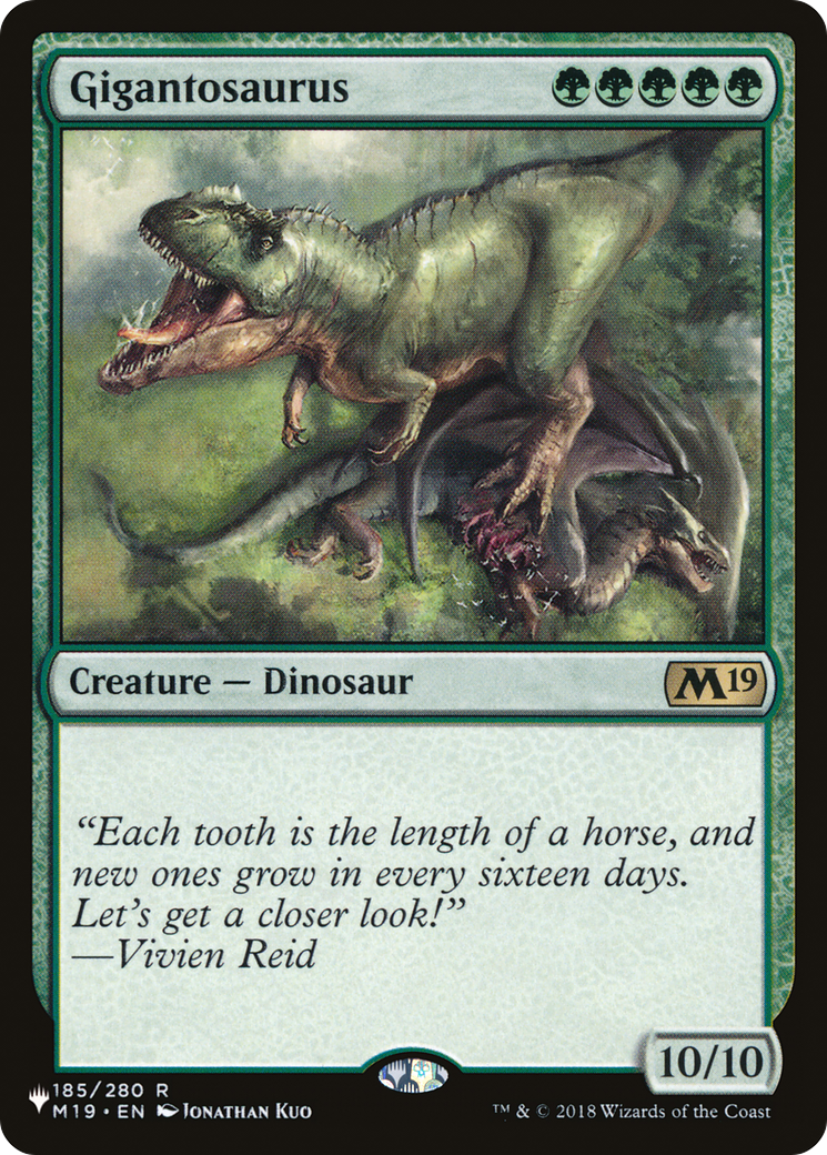 Gigantosaurus [PLST-M19-185]