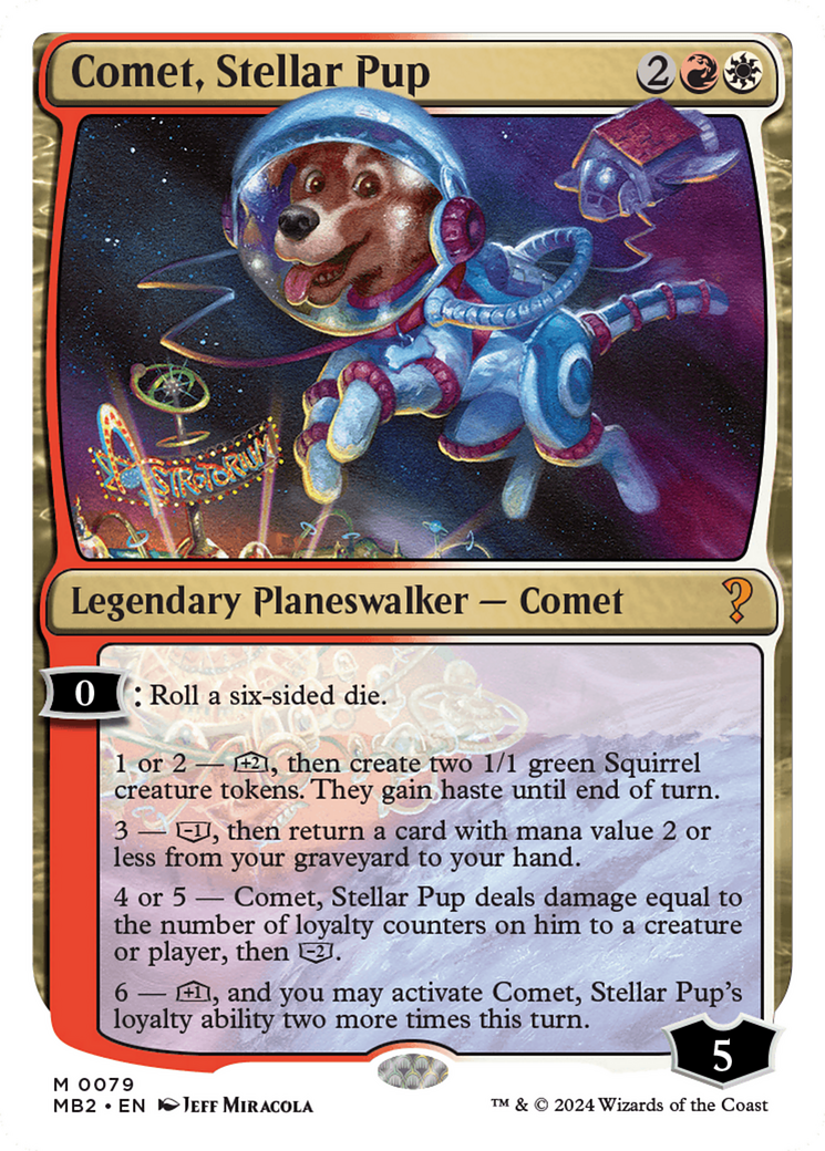 Comet, Stellar Pup [MB2-79]