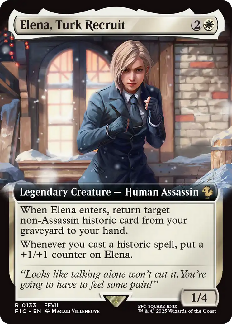 Elena, Turk Recruit - Extended Art [FIC-133]