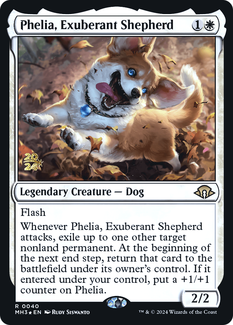 Phelia, Exuberant Shepherd - Prerelease Promo [PMH3-40s]