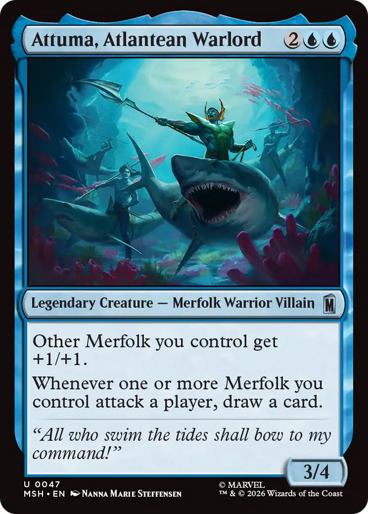 Attuma, Atlantean Warlord [MSH-47]