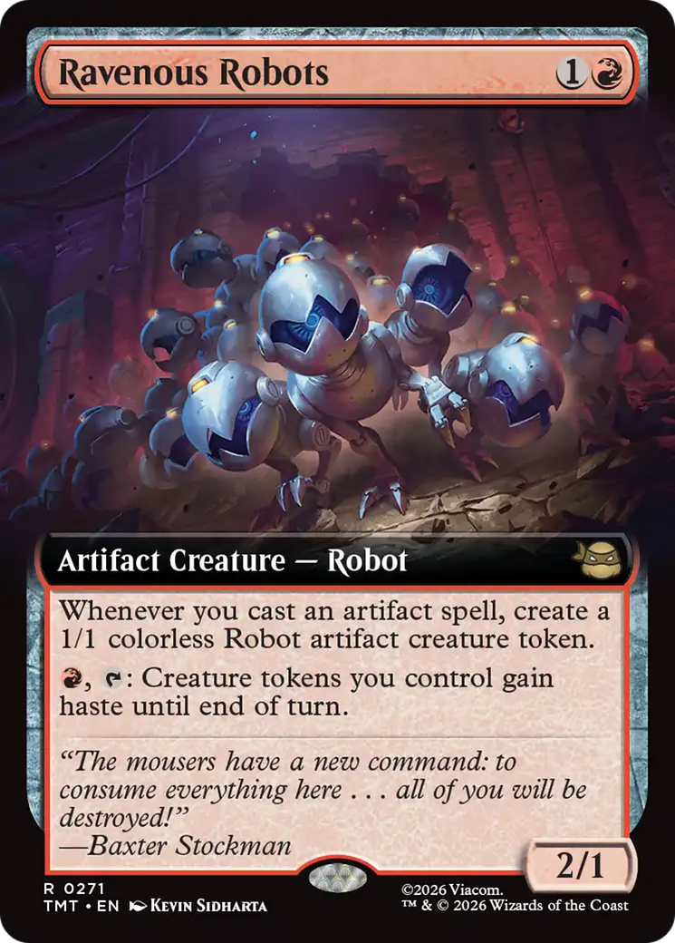 Ravenous Robots - Extended Art [TMT-271]