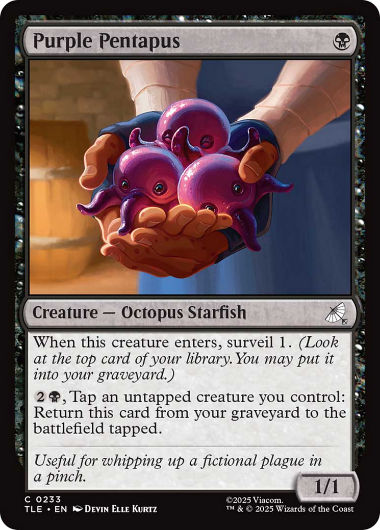 Purple Pentapus [TLE-233]