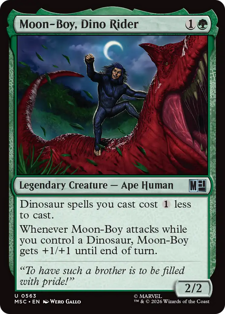 Moon-Boy, Dino Rider [MSC-563]