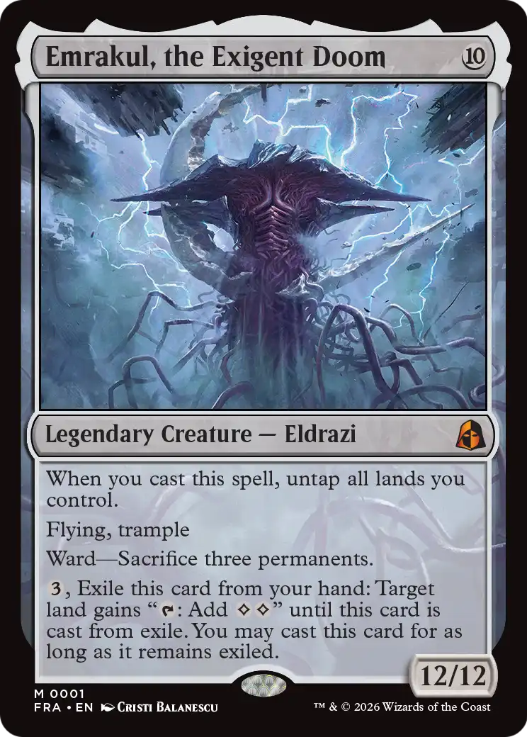 Emrakul, the Exigent Doom [FRA-1]