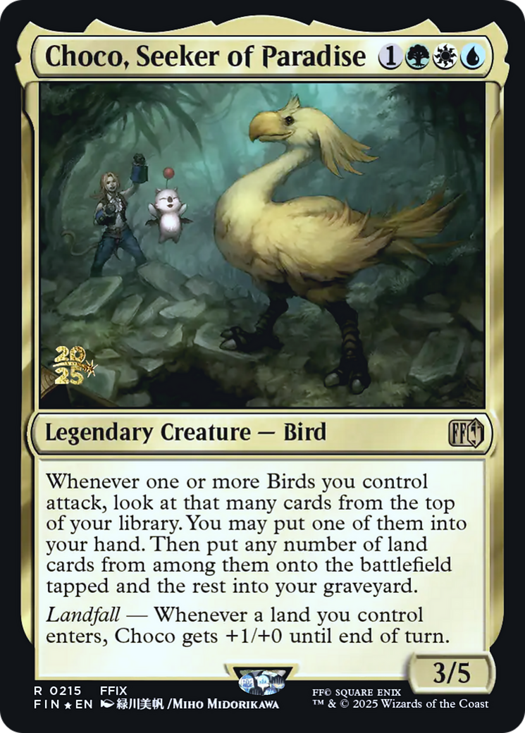 Choco, Seeker of Paradise - Prerelease Promo [PFIN-215s]