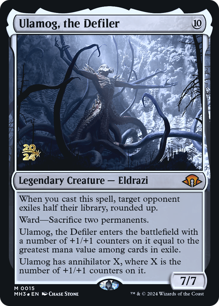 Ulamog, the Defiler - Prerelease Promo [PMH3-15s]