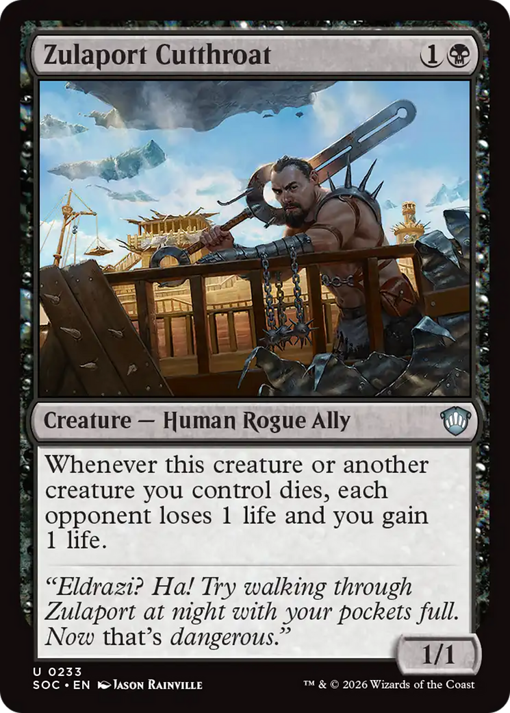 Zulaport Cutthroat [SOC-233]