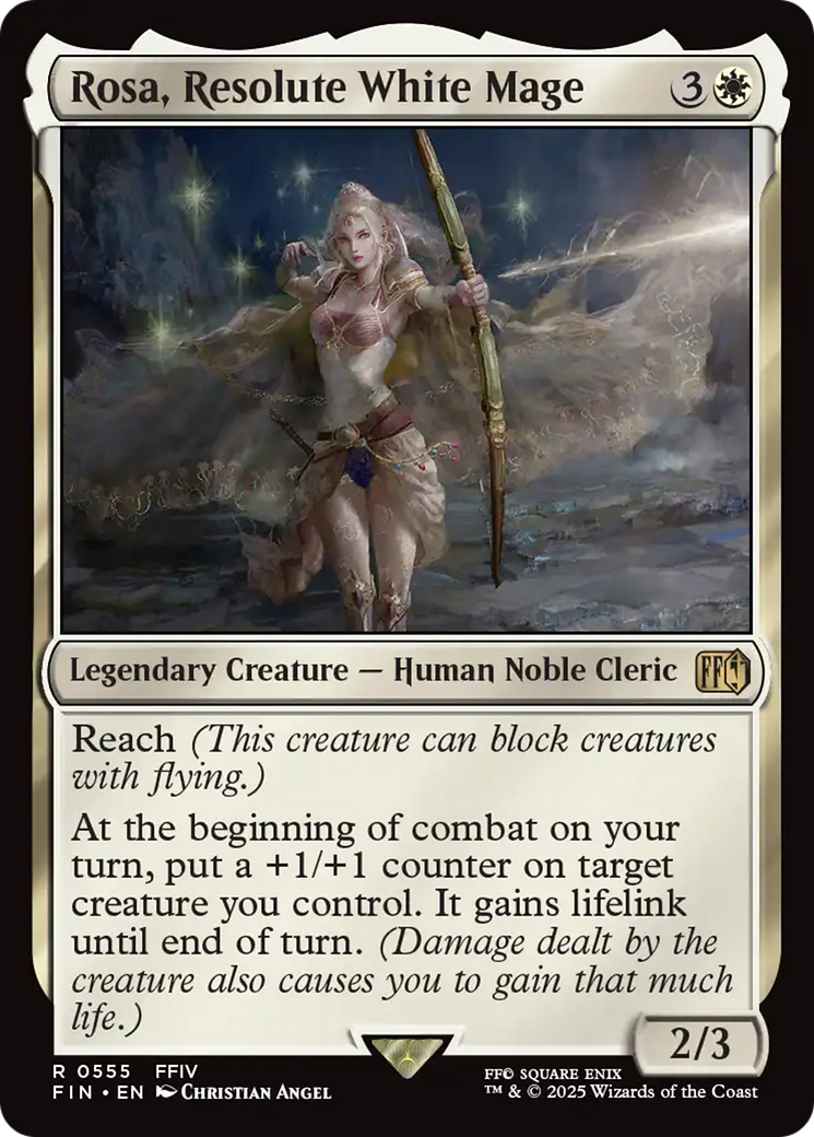 Rosa, Resolute White Mage [FIN-555]