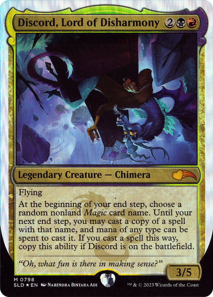 Discord, Lord of Disharmony [SLD-798]