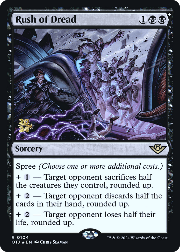 Rush of Dread - Prerelease Promo [POTJ-104s]