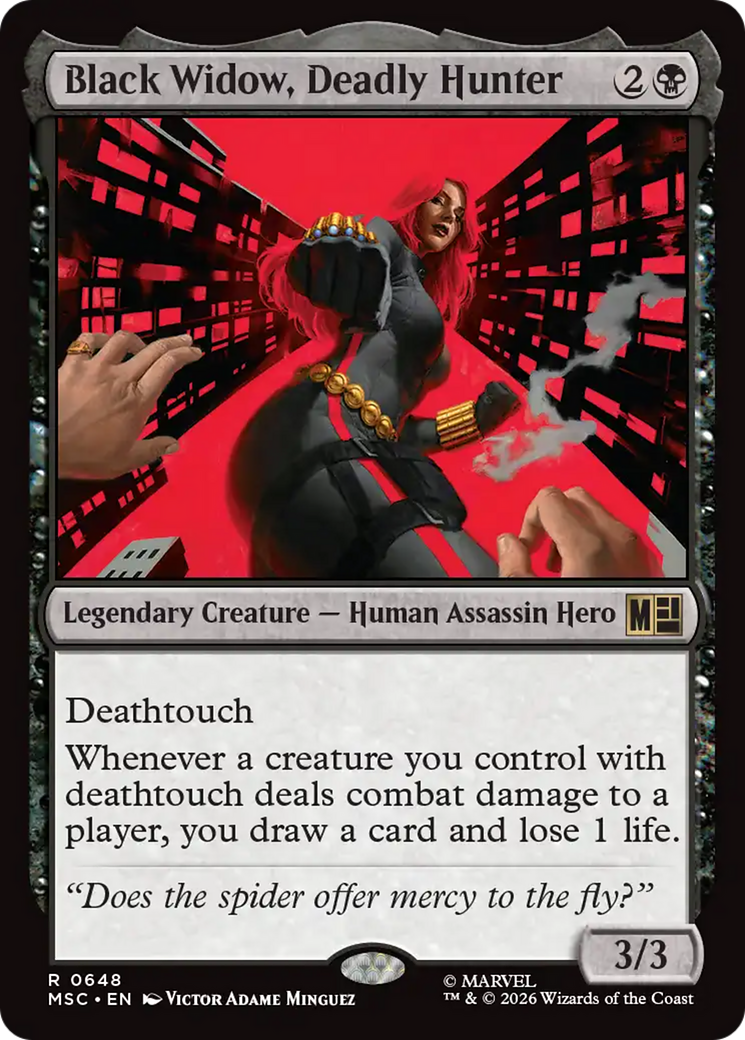 Black Widow, Deadly Hunter [MSC-648]