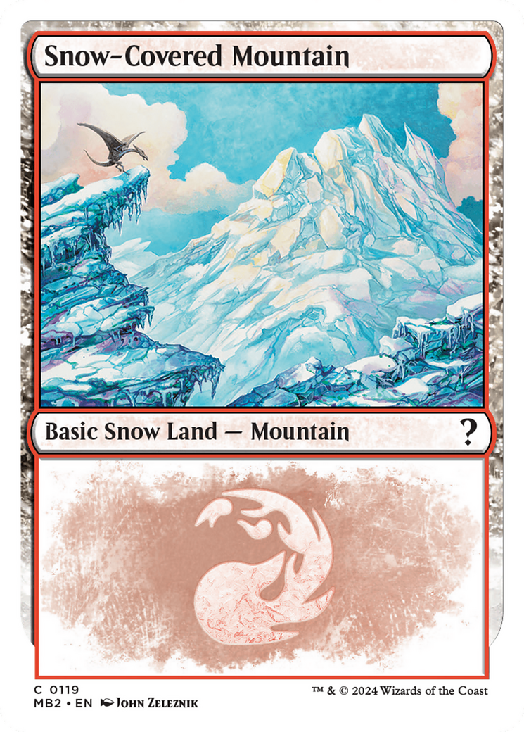 Snow-Covered Mountain [MB2-119]