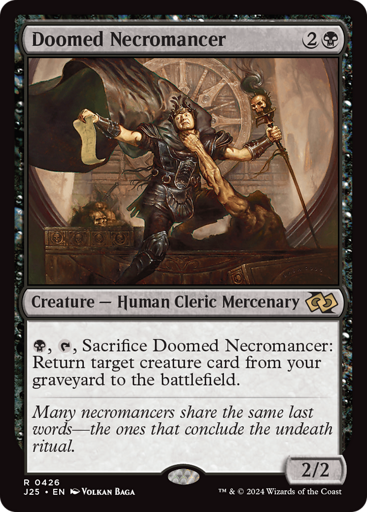 Doomed Necromancer [J25-426]
