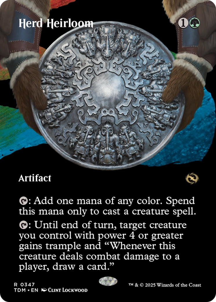 Herd Heirloom - Borderless - Showcase - Full Art [TDM-347]