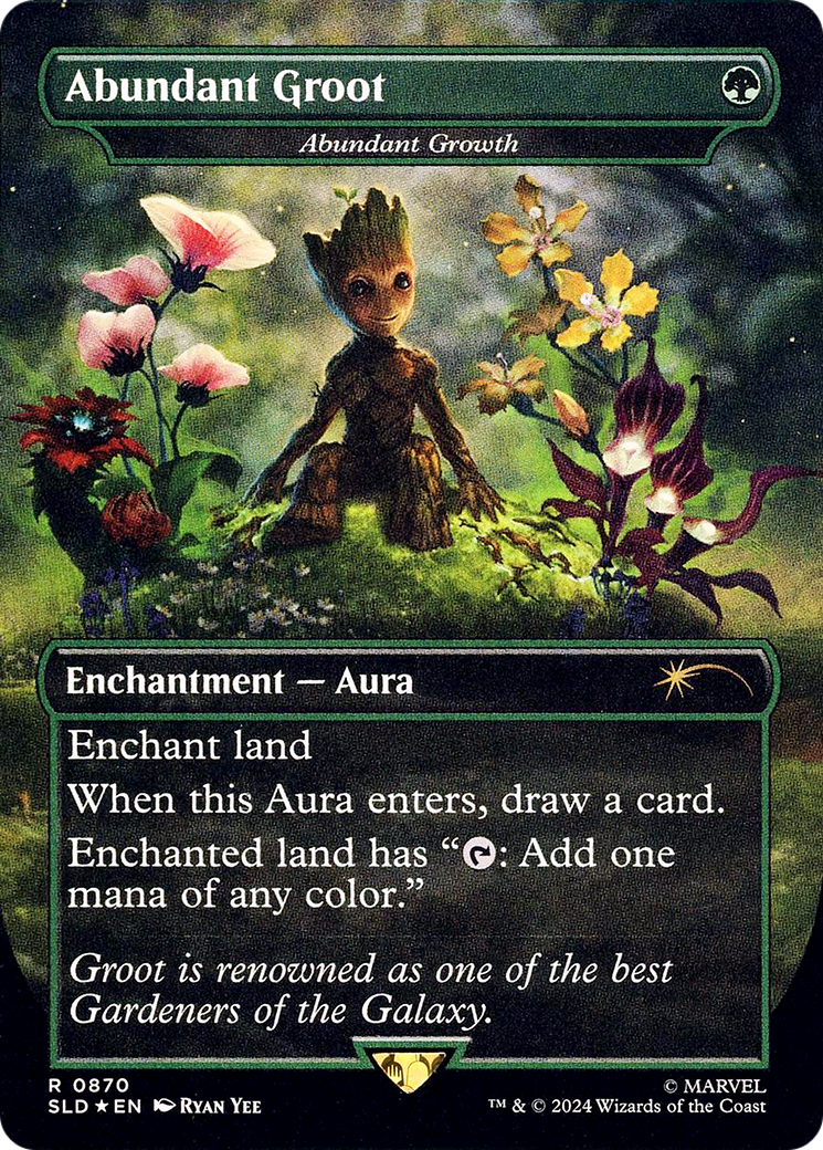 Abundant Growth - Borderless - Full Art [SLD-870]