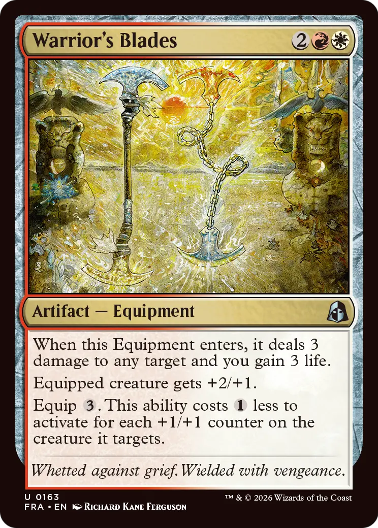 Warrior's Blades [FRA-163]