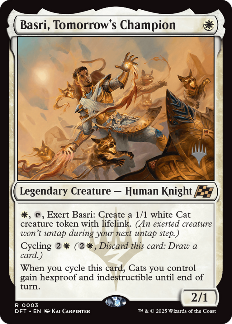 Basri, Tomorrow's Champion - Promo Pack [PDFT-3p]